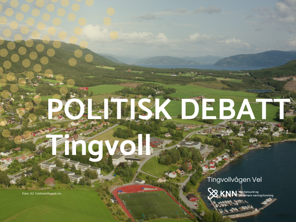 Politisk paneldebatt under Tingvollmartna